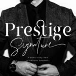 Prestige Font Poster 1