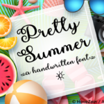 Pretty Summer Font Poster 1