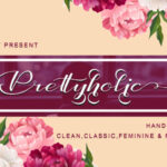 Prettyholic Font Poster 1