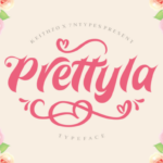 Prettyla Font Poster 1