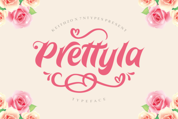 Prettyla Font Poster 1