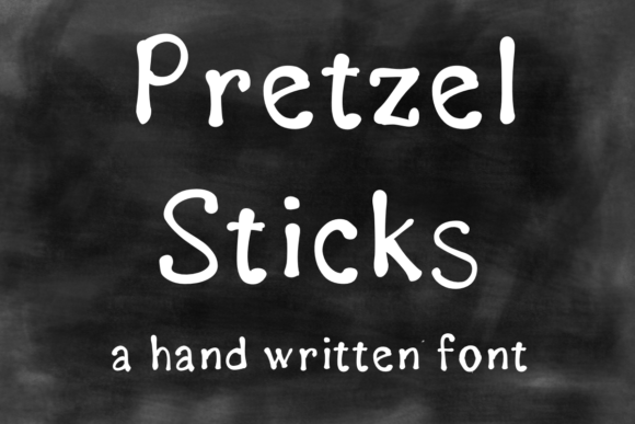 Pretzel Sticks Font