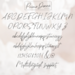 Prima Donna Font Poster 8