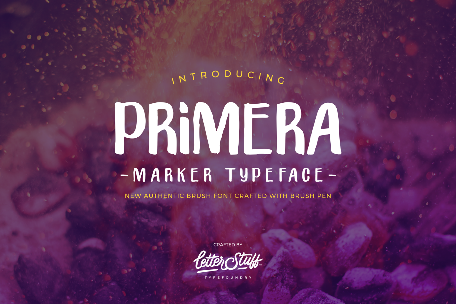 Primera Font Poster 1