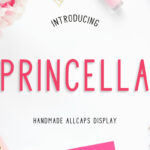 Princella Script Font Poster 3