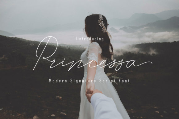 Princessa Font Poster 1