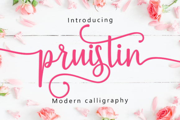 Pruistin Font Poster 1