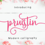 Pruistin Font Poster 7