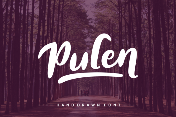 Pulen Font Poster 1