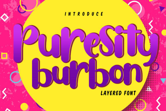 Puresity Burbon Font