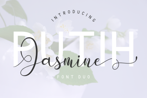 Putih Jasmine Duo Font