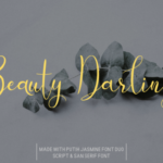 Putih Jasmine Duo Font Poster 2