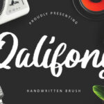 Qalifony Font Poster 1