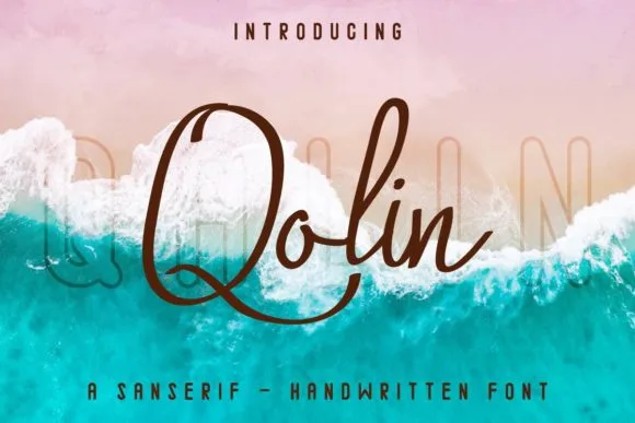 Qalin Duo Font Qalin Duo Font Poster 1