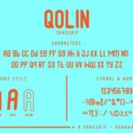 Qalin Duo Font Poster 4