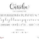 Qatielia Family Font Poster 5