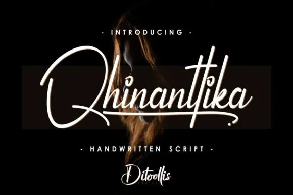 Qhinanttika Font Qhinanttika Font Poster 1