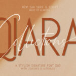 Qiara Duo Font Poster 1
