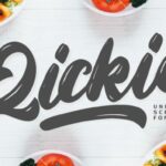 Qickie Font Poster 1