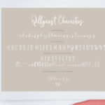 Qillyanst Font Poster 7