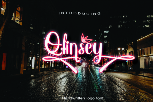 Qlinsey Font Poster 1