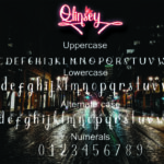 Qlinsey Font Poster 2