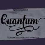 Quantum Font Poster 1