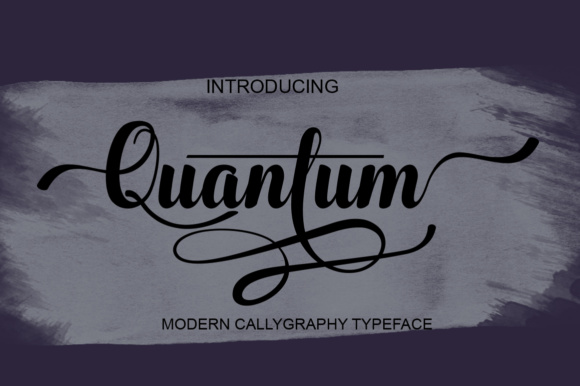 Quantum Font Poster 1