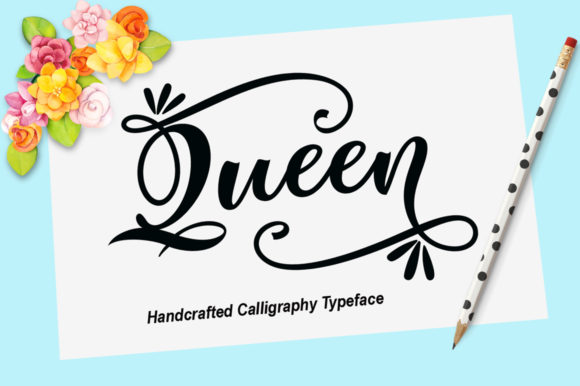 Queen Font Poster 1