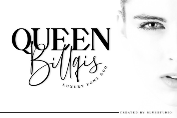 Queen Billqis Duo Font Poster 1