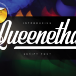 Queenetha Font Poster 1