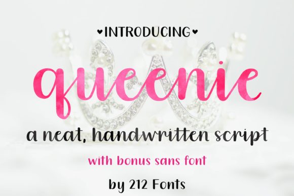 Queenie Font Poster 1