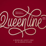 Queenline Font Poster 1