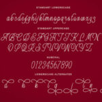 Queenline Font Poster 9