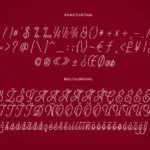 Queenline Font Poster 10