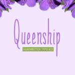 Queenship Font Poster 1