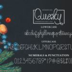 Quesky Font Poster 6