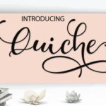 Quiche Font Poster 1