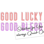 Quick on & Solution Font Poster 2