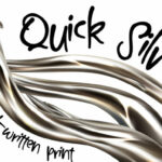 Quick Silver Font Poster 1