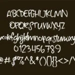 Quick Silver Font Poster 3