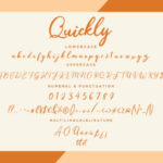 Quickly Font Poster 7