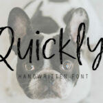 Quickly Font Poster 1