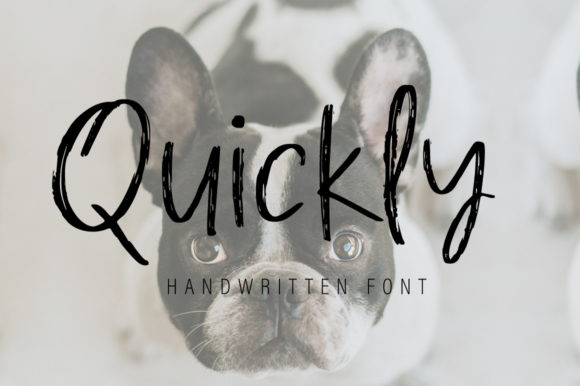 Quickly Font Poster 1