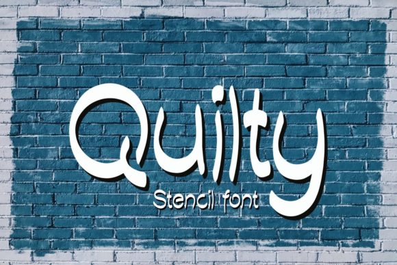 Quilty Font Poster 1