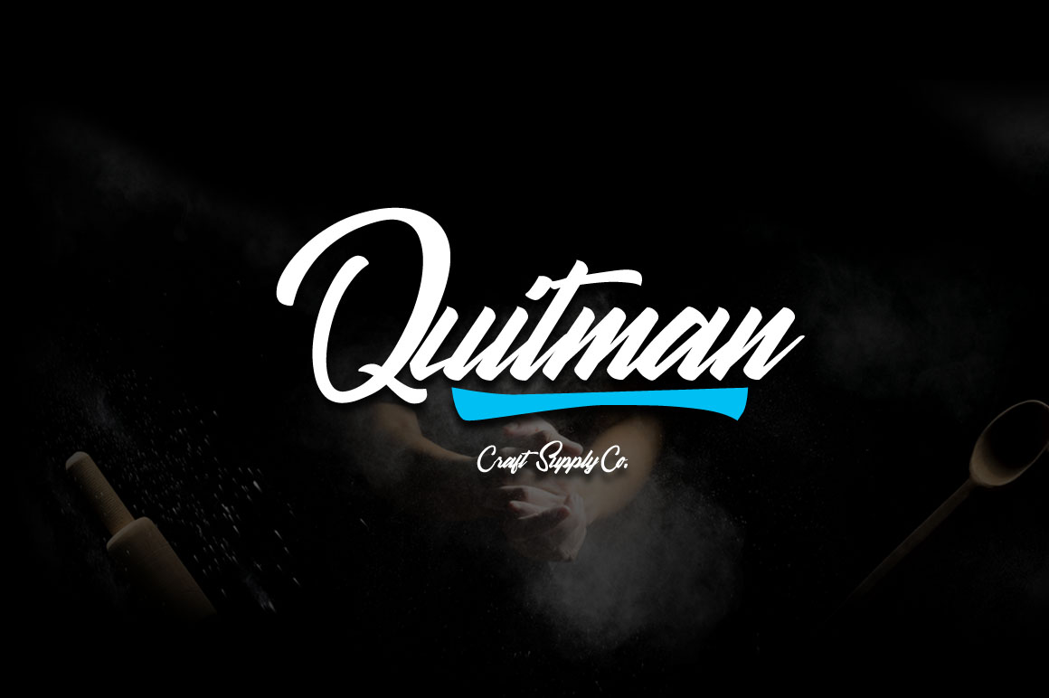 Quitman Font Poster 1