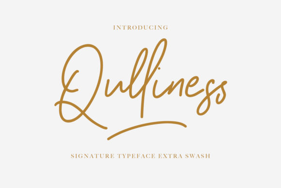 Qulliness Font Poster 1