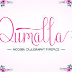 Qumalla Font Poster 1