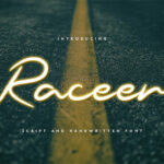 Raceer Font Poster 1