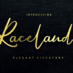 Raceland Font Poster 1